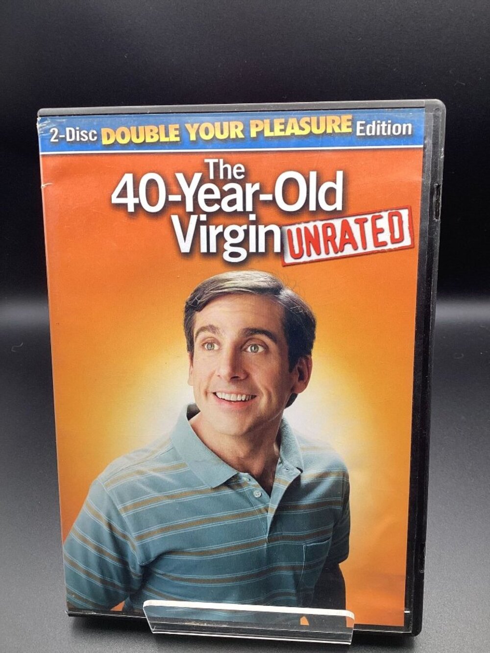 The 40-Year-Old Virgin (DVD 2005 Full Frame Unrated) Steve Carell Raunchy Comedy